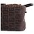 Borsa a tracolla Fendi marrone sintetica - vista 6