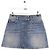 Courreges Minifalda Courrèges de algodón azul
