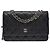 Borsa CHANEL Wallet on Chain in Pelle Nera - 103857 Nero