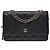 Borsa CHANEL Wallet on Chain in Pelle Nera - 103857 Nero - vista 3