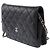Borsa CHANEL Wallet on Chain in Pelle Nera - 103857 Nero - vista 5