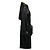 Trench Coat Conneley in ecopelle nera Veronica Beard con dickey Nero - vista 2