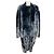 Givenchy mittellanger Mantel aus grauem Lammfell