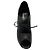 Stivaletti stringati peep toe in pelle nera Fendi Nero - vista 4
