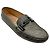 Mocassini Gommino Double T Tod's in Argento Metallizzato Craquelé