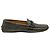 Mocassini Gommino Double T Tod's in Argento Metallizzato Craquelé - vista 2