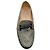 Mocassini Gommino Double T Tod's in Argento Metallizzato Craquelé - vista 4