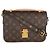 Louis Vuitton Monogram Canvas Pochette Metis Marrone - vista 8