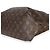 Louis Vuitton Black Monogram Canvas Flower Zipped Tote MM Marrone - vista 6