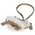 Hermès Beige Marfa Terre Craie Ecru Rodeo Robeo Plush Charm PM - vista 4