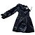 Ulla Johnson Kleid schwarz aus Polyester Mehrfarben