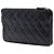 Borsa Clutch Chanel Small CC Quilted Caviar Zip Pouch Nera Nero - vista 2