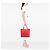 Borsa Tote Hermès Clemence Double Sens 36 Rossa Rosso - vista 6