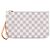 Pouch Louis Vuitton Damier Azur Neverfull MM bianca Bianco