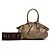 Borsa Satchel Gucci Guccissima Sukey Marrone - vista 7