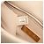 Borsa Chanel 19 Flap Satchel Medium in nappa beige - vista 7