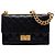 Mademoiselle Borsa a tracolla Chanel Mini Quilted Goatskin Reissue 2.55 Rita Flap Nera Nero
