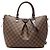 Bolso Louis Vuitton Damier Ebene Siena MM Marrón Castaño