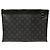 Borsa a Pochette GM Louis Vuitton Monogram Eclipse Discovery Nera Nero