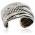 Bracciale Wide Crossover in argento sterling David Yurman - vista 2