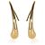 Orecchini Elsa Peretti Teardrop in oro giallo Tiffany & Co.