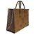 Louis Vuitton Reverse Monogram Canvas Onthego GM Marrone - vista 4