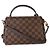 Louis Vuitton Damier Ebene Canvas Croisette Marrone - vista 2