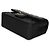Gabrielle Bolso Mini Rectangular Flap Chanel de piel de cordero acolchada negra Negro - vista 6