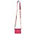 Gabrielle Portamonete Chanel Pink Quilted Caviar Twist Your Buttons con catena Rosa - vista 5