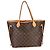 Louis Vuitton Monogram Canvas Neverfull MM Braun
