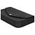 Louis Vuitton Black Monogram Empreinte Felicie Pochette Nero - vista 6