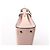 Borsa a mano 2Way Delvaux Tempête MM in pelle Rosa Beige - vista 9