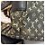 Louis Vuitton Monogram Mini Sac Marie Kate Tote Handbag Marrone Bianco Blu navy - vista 15
