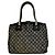 Louis Vuitton Monogram Mini Sac Marie Kate Tote Handbag Marrone Bianco Blu navy - vista 2