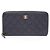 Cartera larga redonda Chanel Matelassé Negro