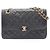 Borsa a tracolla Chanel Matelassé Paris Limited Edition Nero