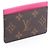 Louis Vuitton Monogram Panda Card Case Castaño Rosa - vista 2