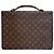 Borsetta Louis Vuitton Monogram Canvas Marrone - vista 2