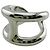 Ring Hermès Anello Hermes Osmos GM in Argento Sterling 925
