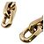 Louis Vuitton MP2993 Collier LV Edge Cadena Metal Necklace D'oro - vista 4