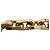 Louis Vuitton MP2993 Collier LV Edge Cadena Metal Necklace D'oro - vista 8
