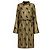 Autre Marque Sally LaPointe Paillettenkleid gold-schwarz gemustert Golden