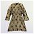 Autre Marque Sally LaPointe Paillettenkleid gold-schwarz gemustert Golden - Ansicht 3