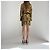 Autre Marque Sally LaPointe Paillettenkleid gold-schwarz gemustert Golden - Ansicht 9