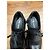 Mocassini Prada Monolith in pelle spazzolata Nero - vista 12