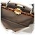 Borsa a tracolla Fendi Peekaboo Regular Grigio - vista 7