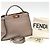 Borsa a tracolla Fendi Peekaboo Regular Grigio - vista 8