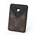 Louis Vuitton Monogram Macassar Black Card Case Negro