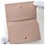 Tarjetero de piel Saffiano Prada Beige - vista 4