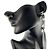 Pendientes de clip Chanel Coco Mark con motivo de lazo Plata - vista 2